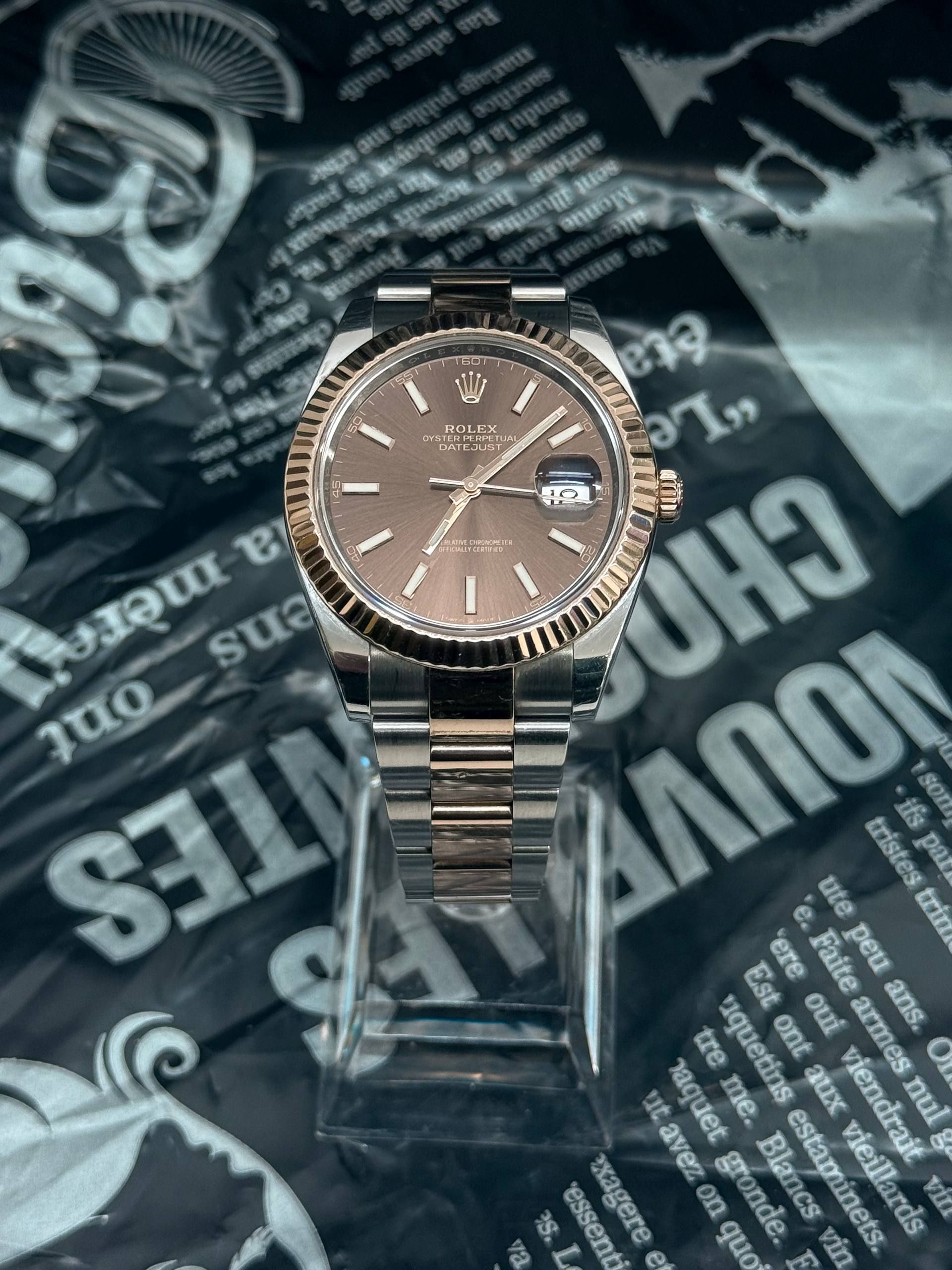 Rolex Datejust 41 mm Chocolate Dial