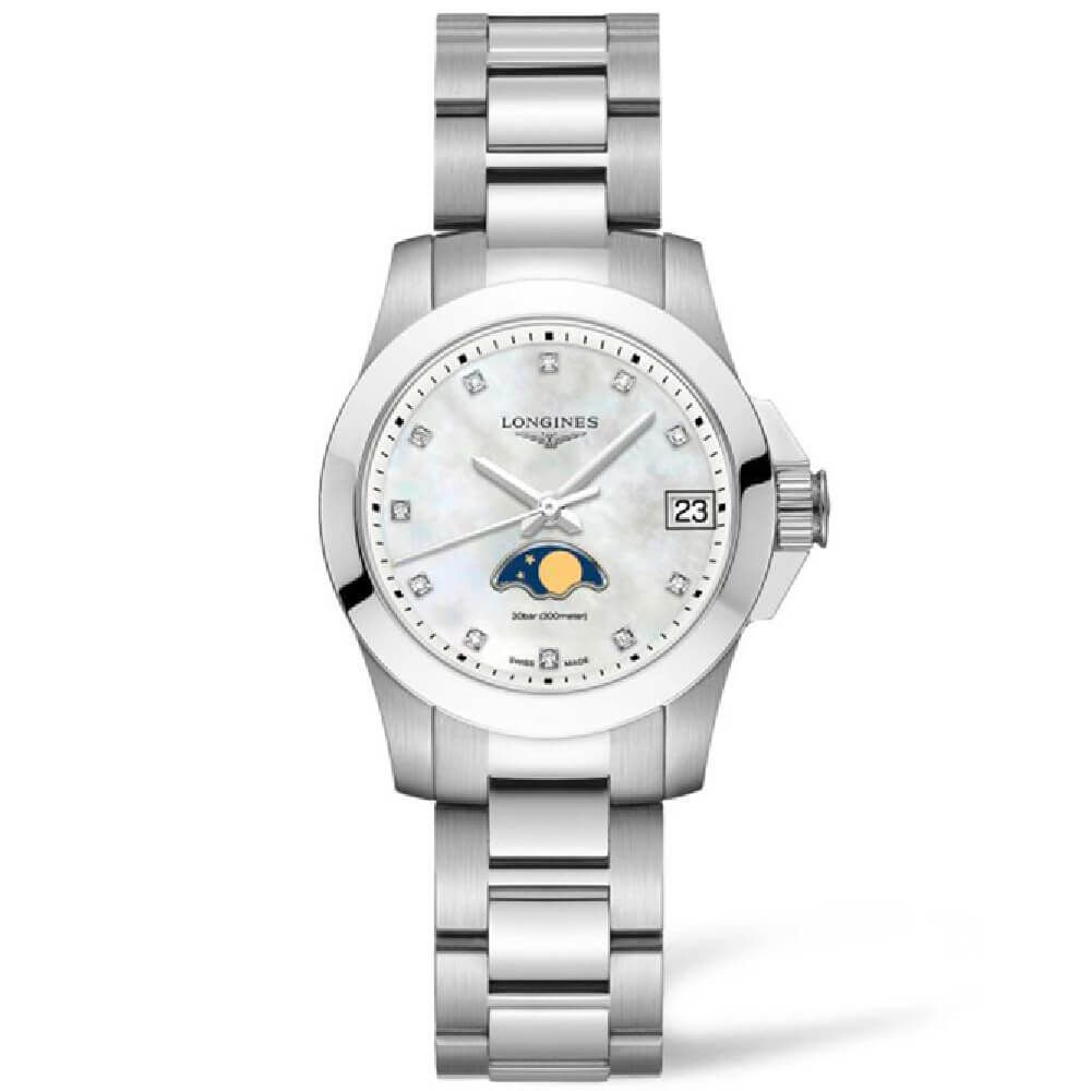 Longines Conquest Lady Diamond 34mm