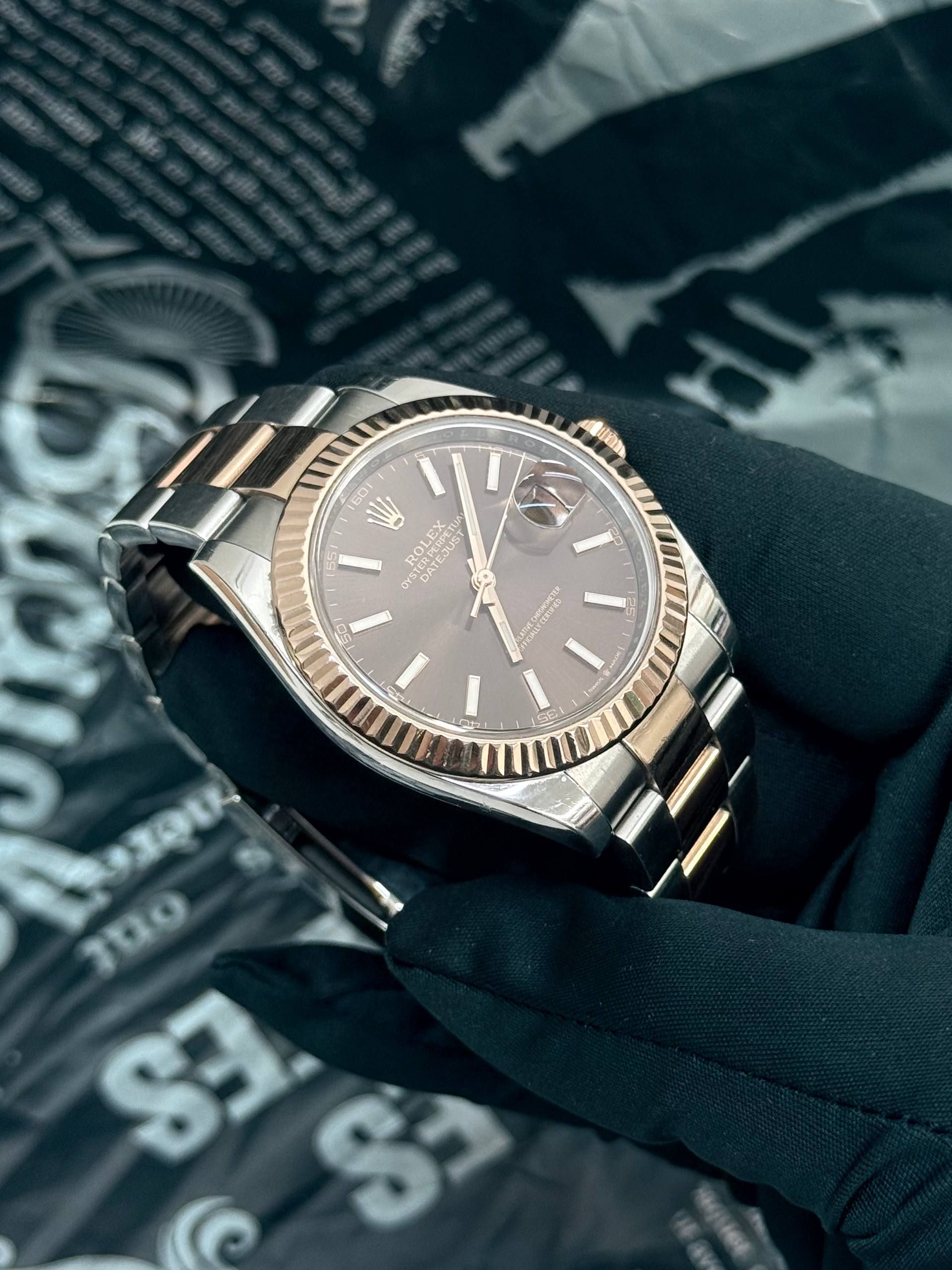 Rolex Datejust 41 mm Chocolate Dial