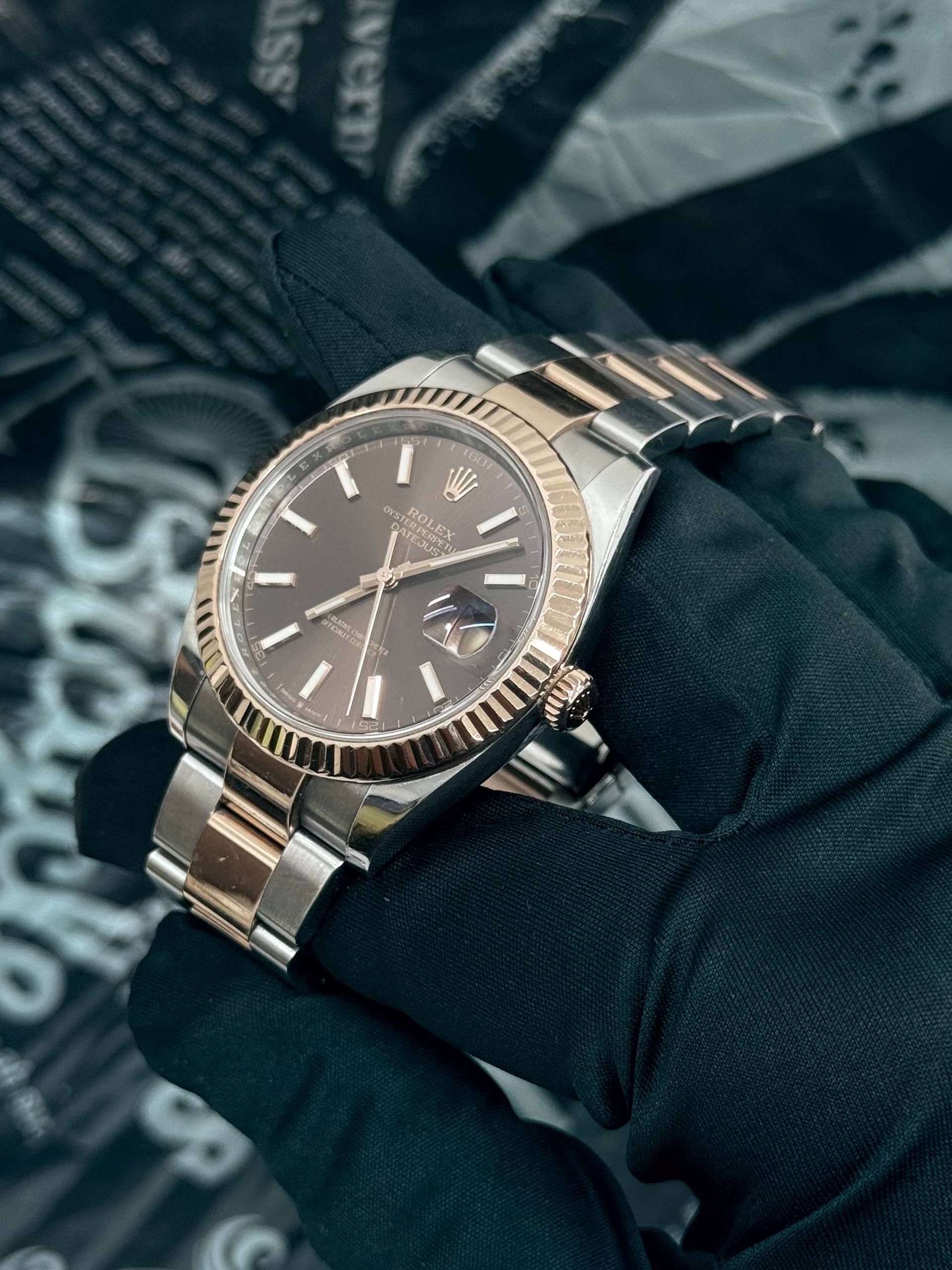 Rolex Datejust 41 mm Chocolate Dial