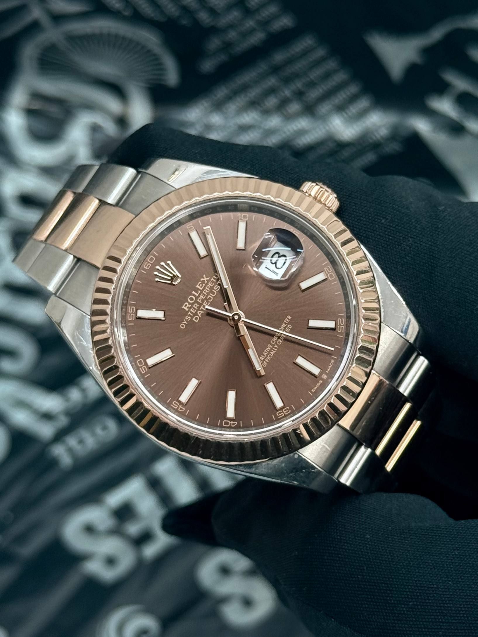 Rolex Datejust 41 mm Chocolate Dial