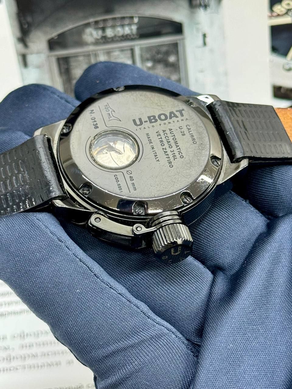 U-Boat Classico Diamond 40mm